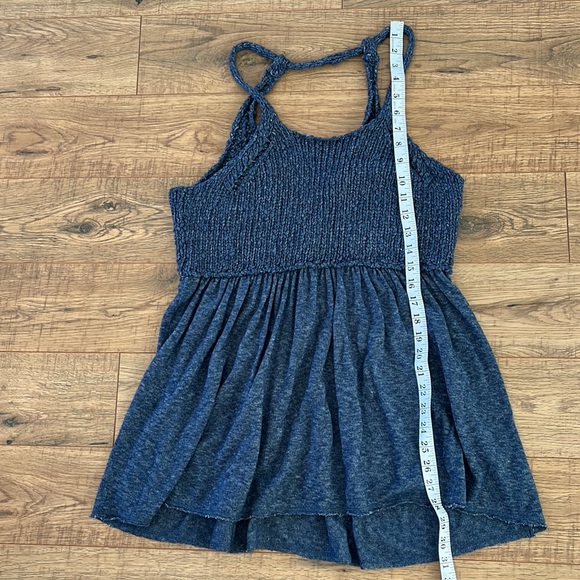 Free People Navy Textured Tunic - Picture 7 of 10